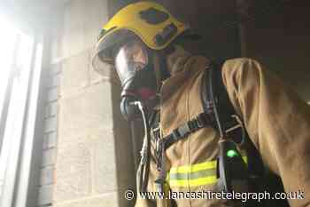 Hyndburn: Fire station issues warning after firefighters 'attacked with stones'