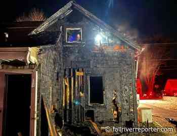 Westport firefighters rescue pet dog in fire that destroys home - Fall River Reporter