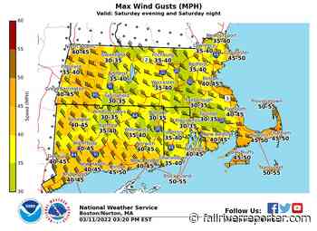 Rain, wind, a little snow, headed for the Fall River area - Fall River Reporter