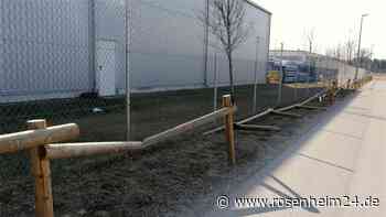 40 Meter langer Zaun in Kolbermoor beschädigt