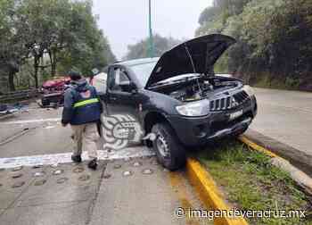 Tres lesionados tras aparatoso accidente en bulevar Xalapa-Coatepec - Imagen de Veracruz