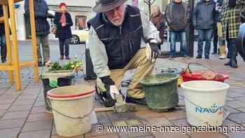 Die ersten beiden Stolpersteine in Erding