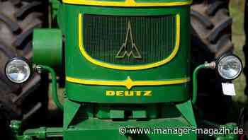 Ukraine-Krieg: Deutz blickt vorsichtig auf Geschäftsjahr und will wieder Dividende zahlen