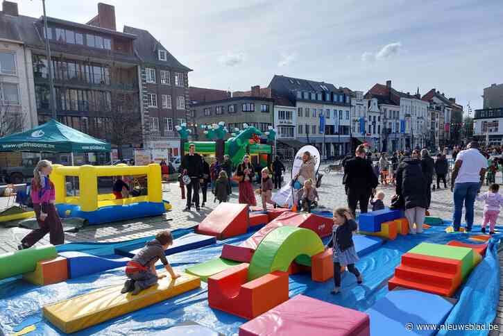 Kinderpret op Grote Markt voor 100 jaar Gezinsbond
