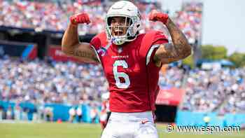 RB Conner stays with Cardinals on 3-year deal