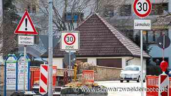 Ortsdurchfahrt Geislingen - Seit Montag gilt in der Geislinger Vorstadtstraße Tempo 30 - Schwarzwälder Bote