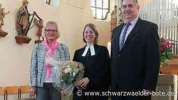 Neue Pfarrerin in Dürrwangen - Ann-Kristin Scholl hält ersten Sonntagsgottesdienst - Schwarzwälder Bote