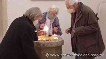 Friedensgebet in Rosenfeld - Die Kirche mit hoffnungsvollen Zeichen füllen - Schwarzwälder Bote