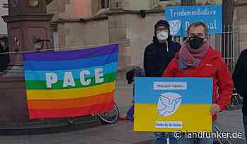 BRUCHSAL-Marktplatz | Friedensinitiative bietet weiter ein Forum zur täglichen Mahnwache - Landfunker