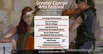 Greater Conroe Arts Festival's Activities, Events, & Lineup of Free Family Fun - hellowoodlands.com