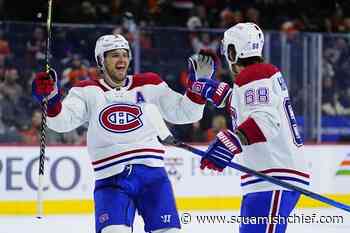 Caufield scores in OT to lift Canadiens past Flyers 4-3 - Squamish Chief