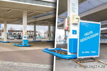 Aral-Tankstelle in Dresden dicht und schon abgebaut! Wegen Spritpreisen? - TAG24