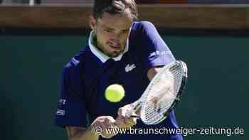 Drittrunden-Aus: Medwedew verliert Platz eins wieder