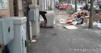 Catania: vasca Eternit ancora in bella mostra in via Plebiscito - La Sicilia