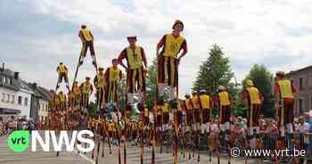 Steltenlopers uit Merchtem voor 7e keer naar wereldtentoonstelling: "Anderhalve meter afstand lukt perfect op stelten" - Vlaamse Radio- en Televisieomroeporganisatie