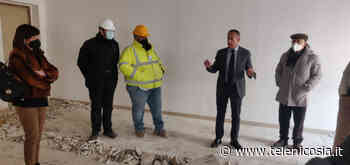 Il commissario del Libero Consorzio di Enna visita il cantiere al Liceo Scientifico "Cascino" di Piazza Armerina - TeleNicosia