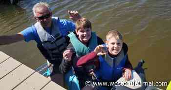Grandpa and Grandsons Out on Jet Ski Spot Rescue Team, Offer Assistance and Help Save a Life