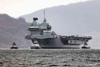 Aircraft carrier HMS Queen Elizabeth returns to Firth of Clyde - Ealing Times