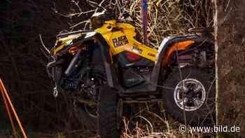 Bad Hersfeld: Zwei junge Männer (19, 22) sterben bei Quad-Unfall - BILD
