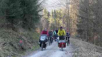 Innovatives Lastenrad-Konzept: Bergwaldprojekt pflanzt 1800 Bäume bei Marktheidenfeld - Main-Post