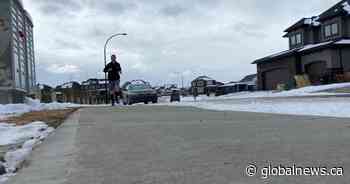 Calgary firefighter survives cancer, gives back to boy battling sarcoma