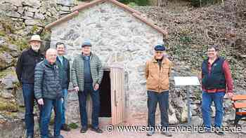 Kleindenkmal in Schiltach - Historischer Verein bringt Pulverhäusle auf Vordermann - Schwarzwälder Bote
