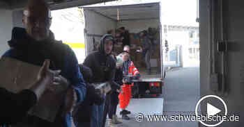 Hilfspakete für die Ukraine werden in Ravensburg geschnürt - Schwäbische