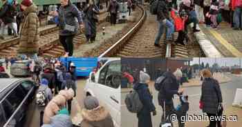 Edmonton families helping Ukrainian relatives flee to Canada