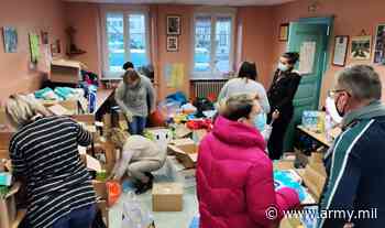 Army Medical Materiel Center Employee Coordinates Care Packages for Ukraine - United States Army
