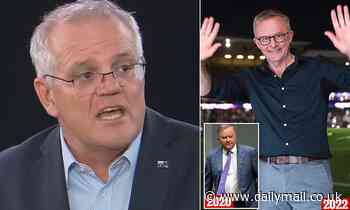 Scott Morrison calls out Anthony Albanese's weight loss ahead of election - Daily Mail