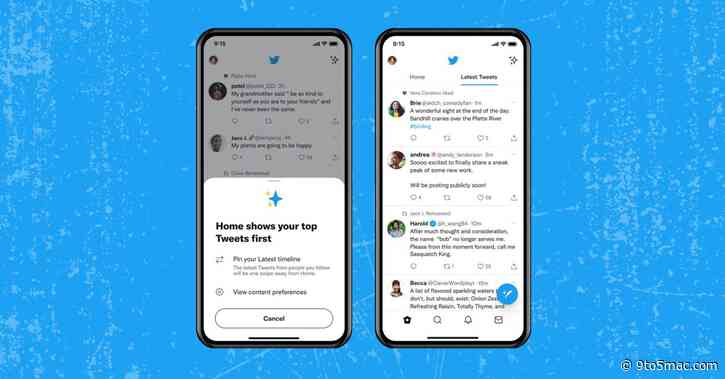 Twitter no longer lets users access the chronological timeline by default [U: Rolled Back]