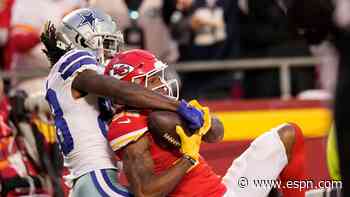 Ward to leave Chiefs for 3-year deal with Niners