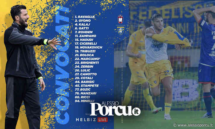 Gara-trappola a Crotone per un Frosinone in emergenza - AlessioPorcu.it