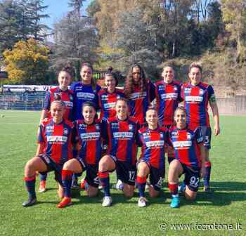 Femminile Serie C, recupero 12ª giornata: Roma Decimoquarto – Crotone 1-2 - F.C. Crotone