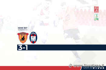 Serie BKT, 29ª giornata: Benevento-Crotone 3-1 - F.C. Crotone