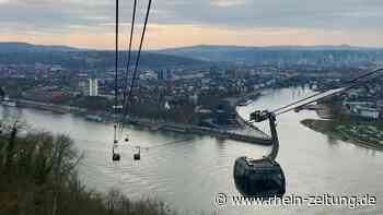 Sie schwebt wieder: Koblenzer Seilbahn ist aus der Winterpause zurück - Rhein-Zeitung
