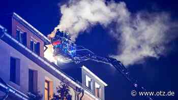 Schornsteinbrand in Jena-Ost: Zunächst war Einsatzort unklar
