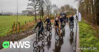 Nieuw stuk fietssnelweg loopt van Ronse tot aan Waalse grens - Vlaamse Radio- en Televisieomroeporganisatie