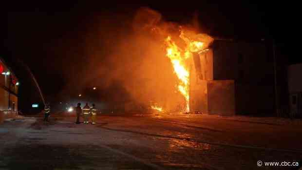 Century-old Cabri Hotel, centre of community life, burns to the ground. - CBC.ca