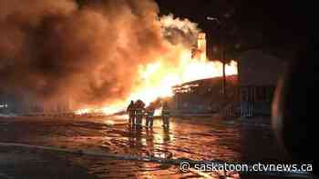 Local landmark Cabri Hotel destroyed by fire - CTV News Saskatoon