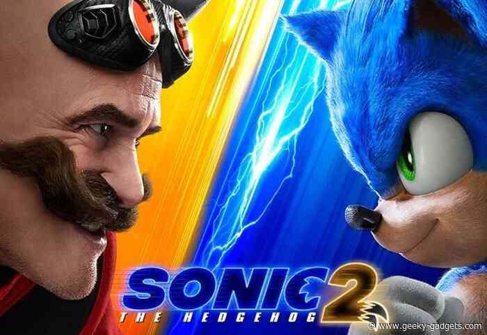 Sonic the Hedgehog 2 film starring James Marsden, Idris Elba, Jim Carrey