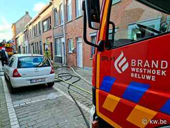 Opa en kleinzoon ontsnappen aan zware brand in Wervik, huis is onbewoonbaar - KW.be - KW.be