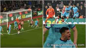 Newcastle's Bruno Guimaraes scores back-heeled stunner vs Southampton - GIVEMESPORT