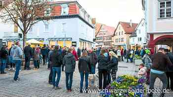Corona-Protest: Bis zu 400 Teilnehmer beim Montags-Spaziergang in Nagold