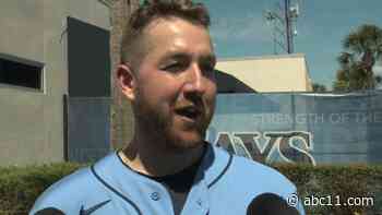 'I feel normal': Durham Bulls pitcher hit in head with line drive returns for spring training