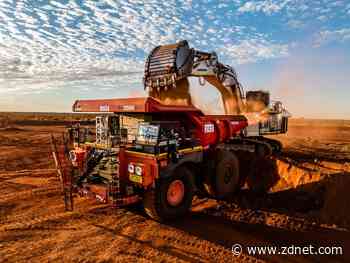 Giant 180-ton robot trucks are mining gold