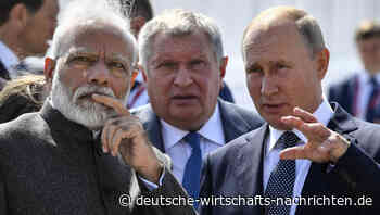 Indien will Geschäfte mit Russland in Rubel und Rupien abwickeln