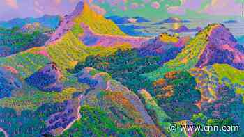 Stephen Wong: The painter who builds up landscapes 'like Lego' - CNN
