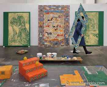 Meet Polyglot Painter Kour Pour - LA Weekly