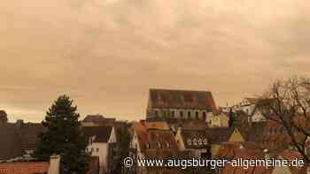 Saharastaub färbt Himmel über Augsburg braun-rötlich: Das steckt dahinter